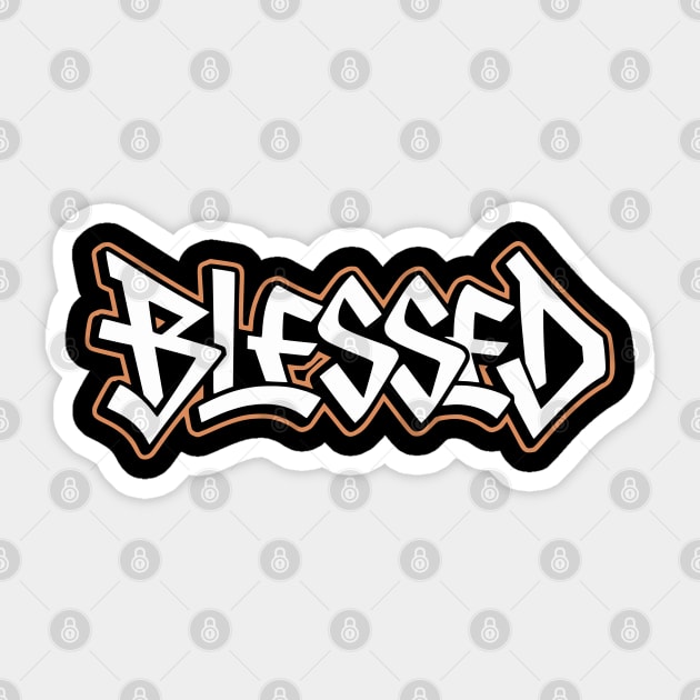 Blessed Sticker by UrbanLifeApparel